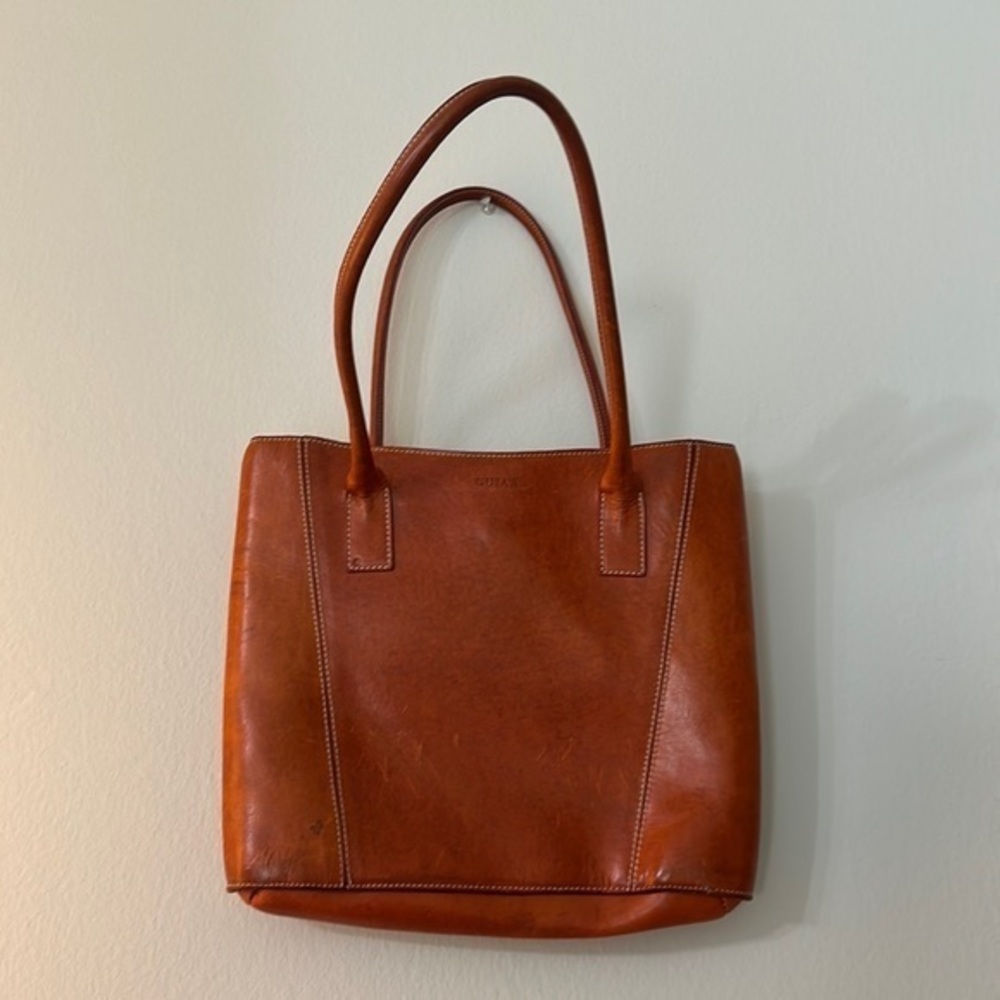 GUIA’s Genuine Leather Brown Tote